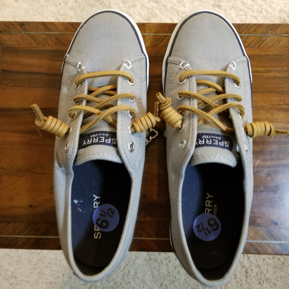 Sperry slip-ons.  Size 6.5.  Excellent condition.